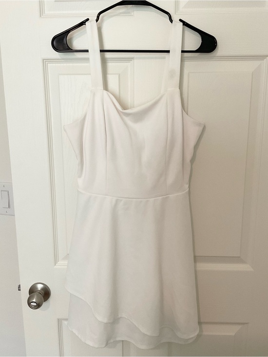 Honey and Rosie Dresses & Skirts - Honey and Rosie White Sleeveless Mini Dress